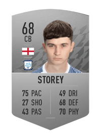 Jordan Storey Common 68 OVR