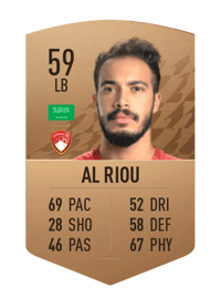 Abdulrahman Al Riou Common 59 OVR