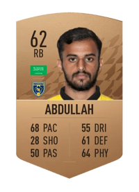 Tareq Abdullah Common 62 OVR