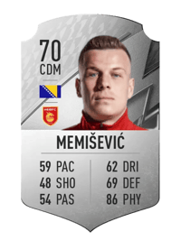 Samir Memišević Rare 70 OVR
