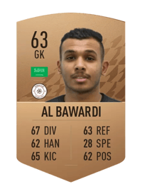 Zaid Al Bawardi Common 63 OVR