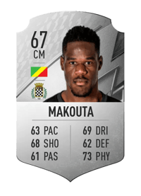 Gaius Makouta Rare 67 OVR