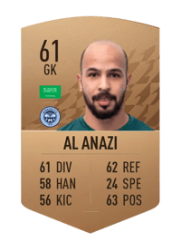Mazyad Al Anazi Common 61 OVR