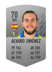 Álvaro Jiménez Common 70 OVR