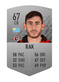 Yonatthan Rak Common 67 OVR