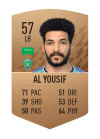 Abdullah Al Yousif Common 57 OVR