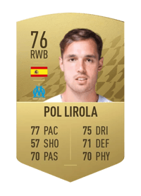 Pol Lirola Common 76 OVR