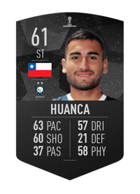 César Huanca CONMEBOL SUDAMERICANA 61 OVR