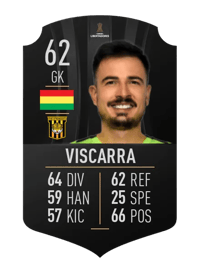 Guillermo Viscarra CONMEBOL LIBERTADORES 62 OVR