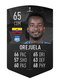 Jefferson Orejuela CONMEBOL SUDAMERICANA 65 OVR