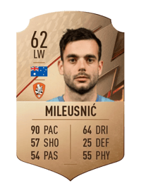 Nikola Mileusnić Rare 62 OVR
