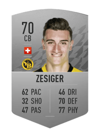 Cédric Zesiger Common 70 OVR
