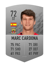 Marc Cardona Common 72 OVR
