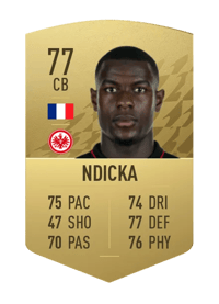 Evan Ndicka Common 77 OVR