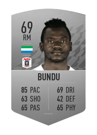 Mustapha Bundu Common 69 OVR