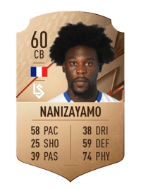 Mickaël Nanizayamo Rare 60 OVR