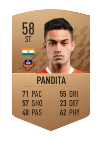 Ishan Pandita Common 58 OVR