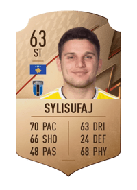 Edi Sylisufaj Rare 63 OVR