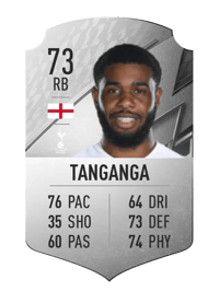 Japhet Tanganga Rare 73 OVR