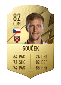 Tomáš Souček Rare 82 OVR