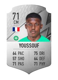 Zaydou Youssouf Rare 71 OVR