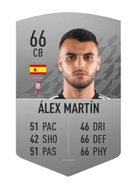 Álex Martín Common 66 OVR