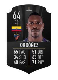 Andersson Ordóñez CONMEBOL LIBERTADORES 64 OVR
