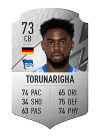 Jordan Torunarigha Rare 73 OVR