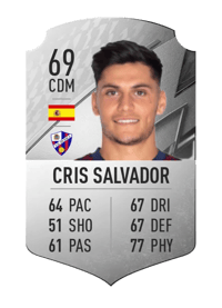 Cris Salvador Rare 69 OVR