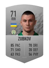 Oleksandr Zubkov Common 71 OVR