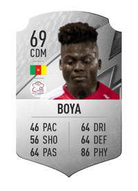 Frank Boya Rare 69 OVR