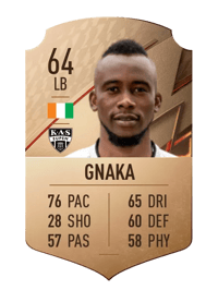 Silas Gnaka Rare 64 OVR