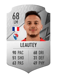 Antoine Leautey Rare 68 OVR