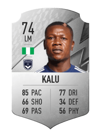 Samuel Kalu Rare 74 OVR
