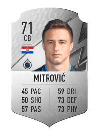 Matej Mitrović Rare 71 OVR