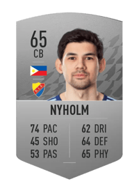 Jesper Nyholm Common 65 OVR