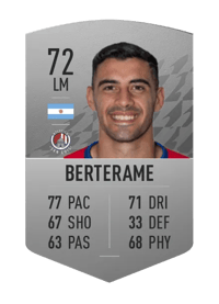 Germán Berterame Common 72 OVR