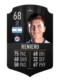 Nicolás Reniero CONMEBOL LIBERTADORES 68 OVR