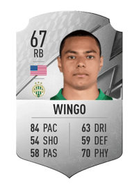 Henry Wingo Rare 67 OVR