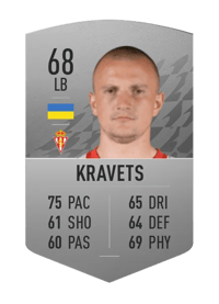 Vasyl Kravets Common 68 OVR