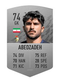 Amir Abedzadeh Common 74 OVR