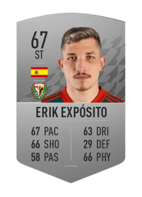 Erik Expósito Common 67 OVR