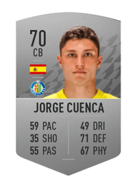 Jorge Cuenca Common 70 OVR