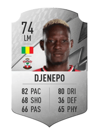 Moussa Djenepo Rare 74 OVR