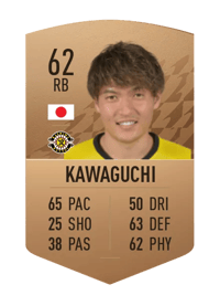 Naoki Kawaguchi Common 62 OVR