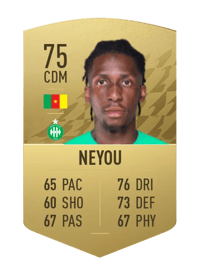 Yvan Neyou Common 75 OVR