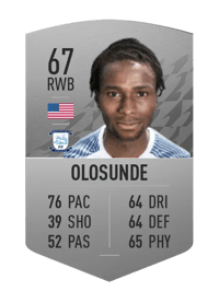 Matt Olosunde Common 67 OVR