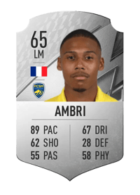 Steve Ambri Rare 65 OVR