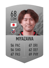 Hiroki Miyazawa Common 68 OVR