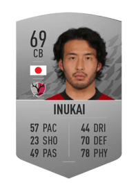Tomoya Inukai Common 69 OVR